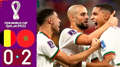 Morocco vs Belgium WC