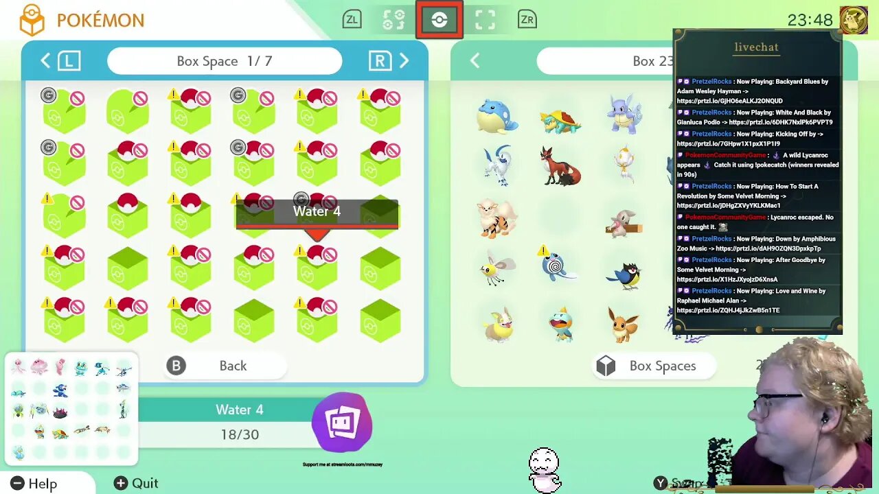 Quick Mic check stream! Organizing Some Pokemon In Home In the Meantime | !dono !throne