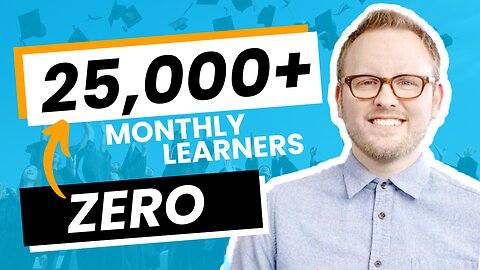 Meet the Person Who Launched a 25k+ Learner Online Course Academy from Scratch (ORIGIN STORY)