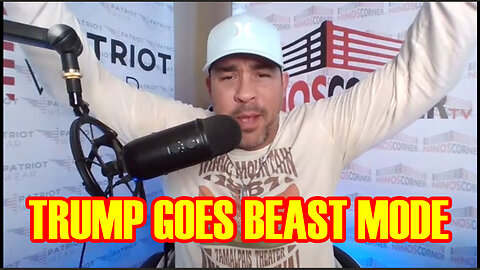 David Nino BREAKING "Trump Goes Beast Mode" 4.8.23