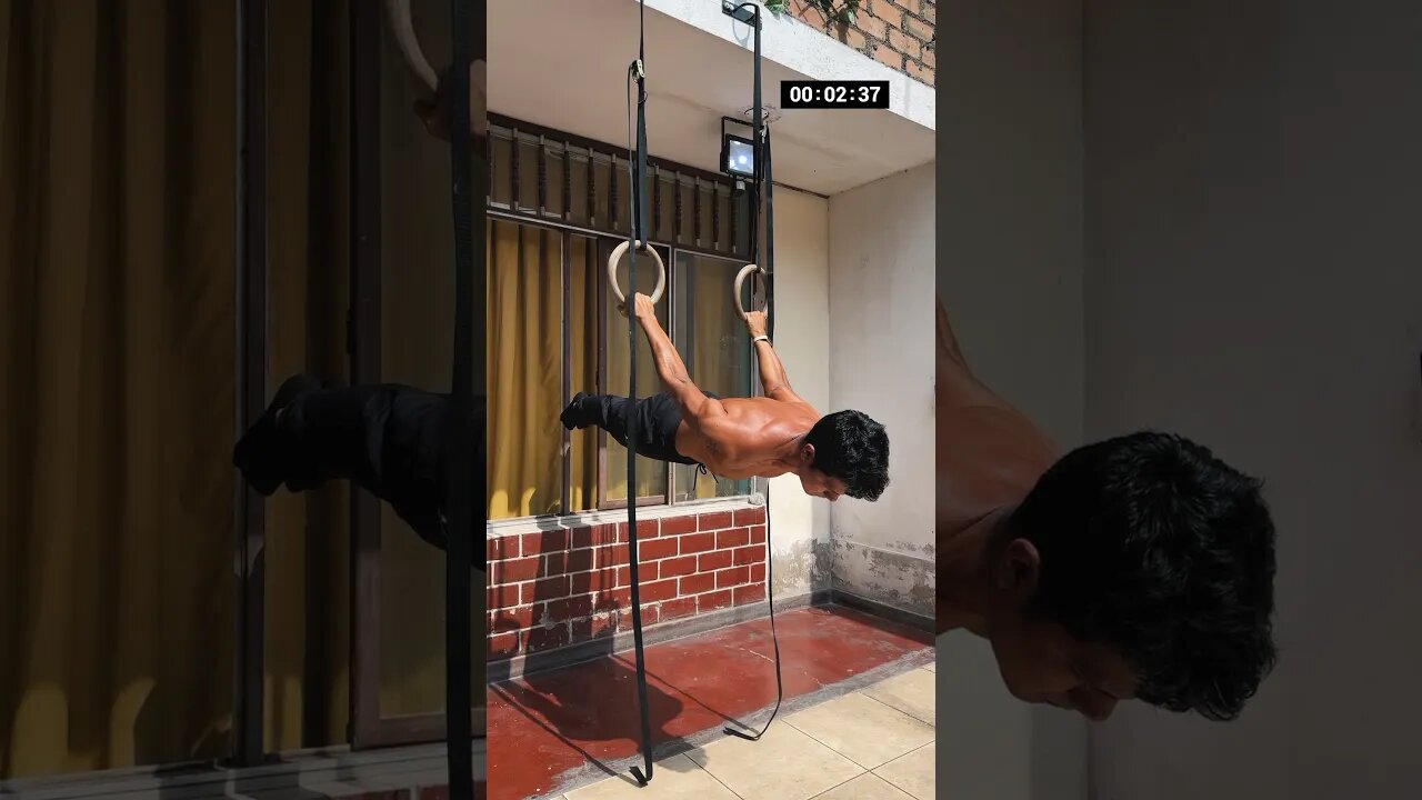 Entrené el Back Lever por 6 Meses y Este es el Resultado #shorts