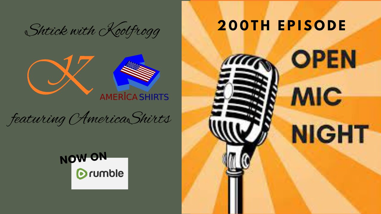 200th Episode Open Mic Night