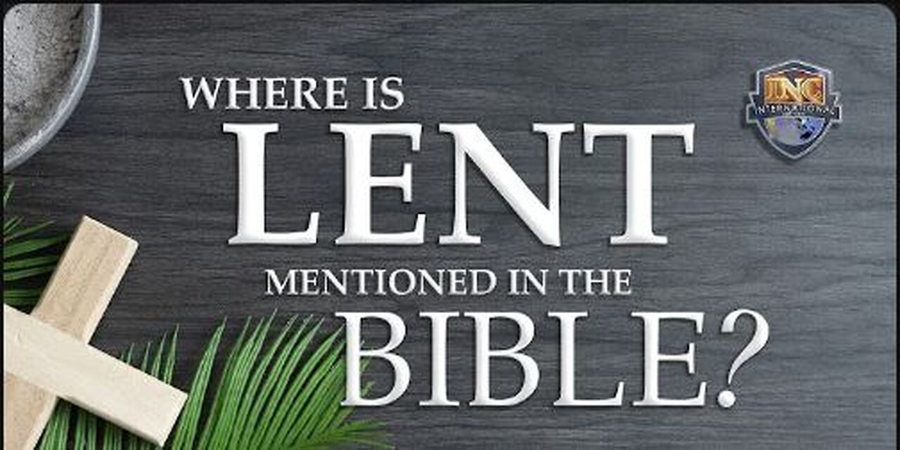 Where Is Lent Mentioned In The Bible | Iglesia Ni Cristo