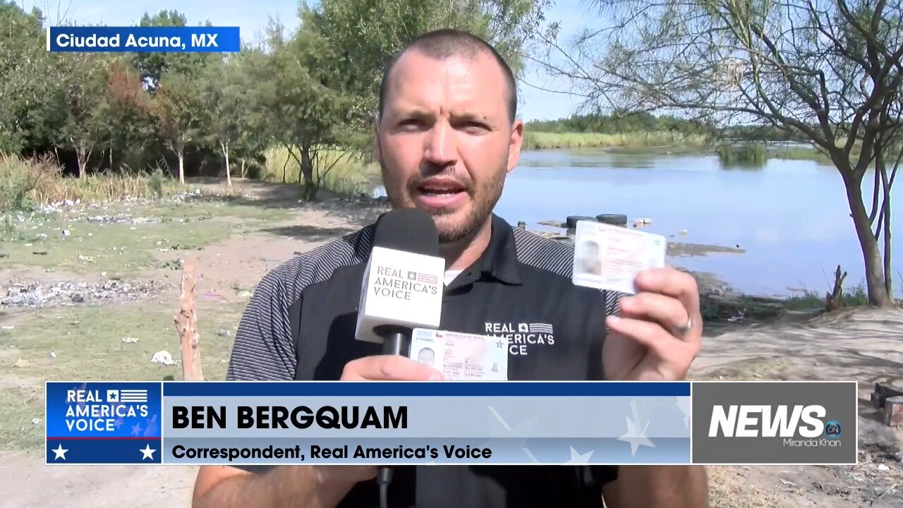 Bergquam live from the border: HUGE conflict between what he's seeing and #MSM is reporting