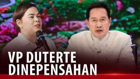 VP Duterte, dinepensahan ni Pastor ACQ kaugnay sa confidential funds ng DepEd at OVP