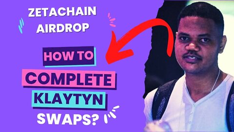 Zetachain Airdrop - How To Test Out Klaytyn Swap To Accrue More Zeta Points Daily.