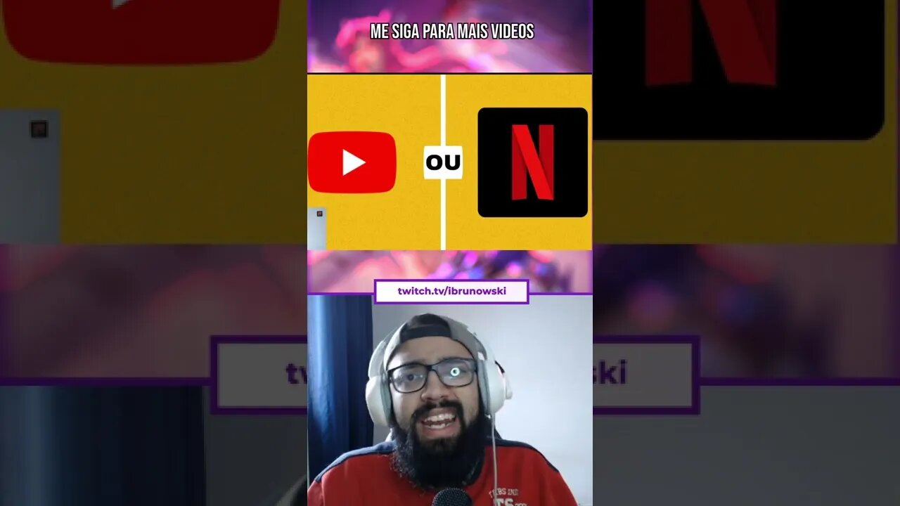 Youtube ou Netflix? [Qual você prefere?] #quizzes