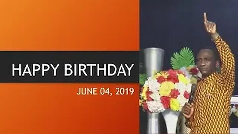 Daddy Enenche's Birthday Prophetic Prayer 04-June-2019