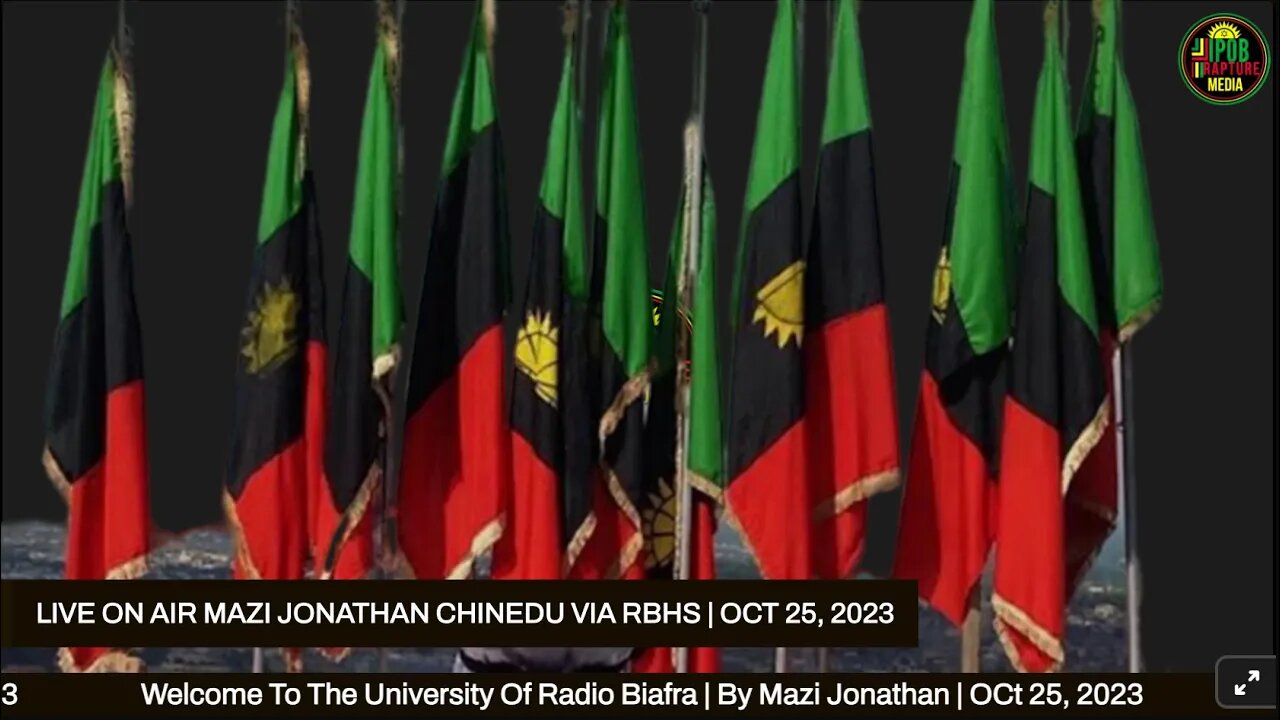 Welcome To The University Of Radio Biafra | By Mazi Jonathan | Oct 25, 2023