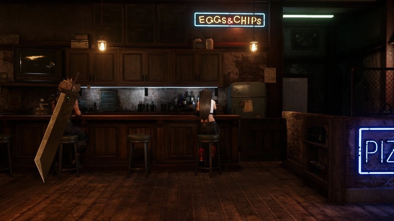 Seventh Heaven | Bar Ambience: Relaxing Final Fantasy VII Music