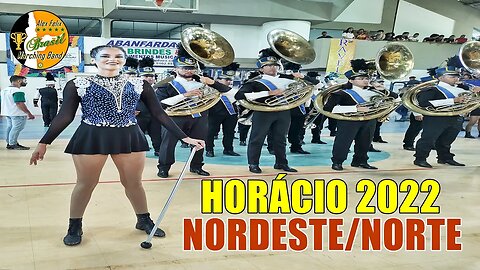 BANDA MARCIAL HORÁCIO DE ALMEIDA 2022 NA XIII COPA NORDESTE NORTE DE BANDAS E FANFARRAS 2022