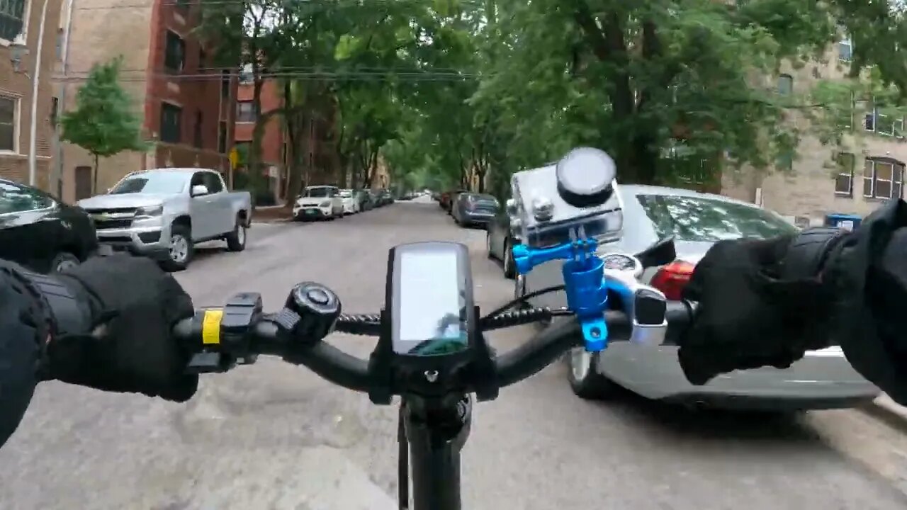 eAHORA X5 e-BIKE : FIRST RIDE IN CHICAGO : GOPRO HERO 9 : 4K