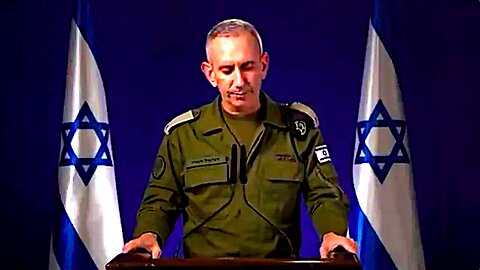 IDF Spokesman Rear Admiral Daniel Hagari || Israeli Defense Forces Four (4) Hostages From Gaza !!