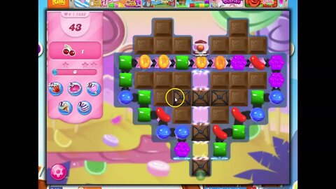 Candy Crush Level 1232 Talkthrough, 43 Moves 0 Boosters