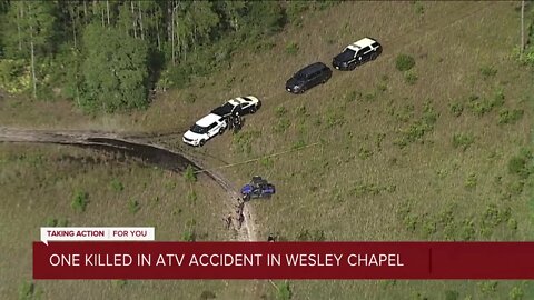 1 dead, 1 injured in Wesley Chapel ATV crash