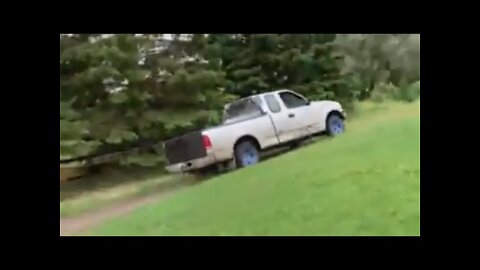 Me flooring it up a hill #shorts
