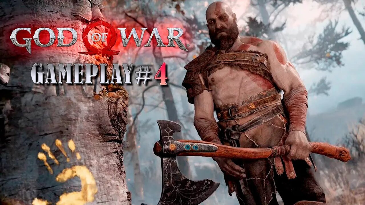 God Of War 4 - GamePlay#4 Encontrei uma Bruxa super Poderosa! #GodOfWar4