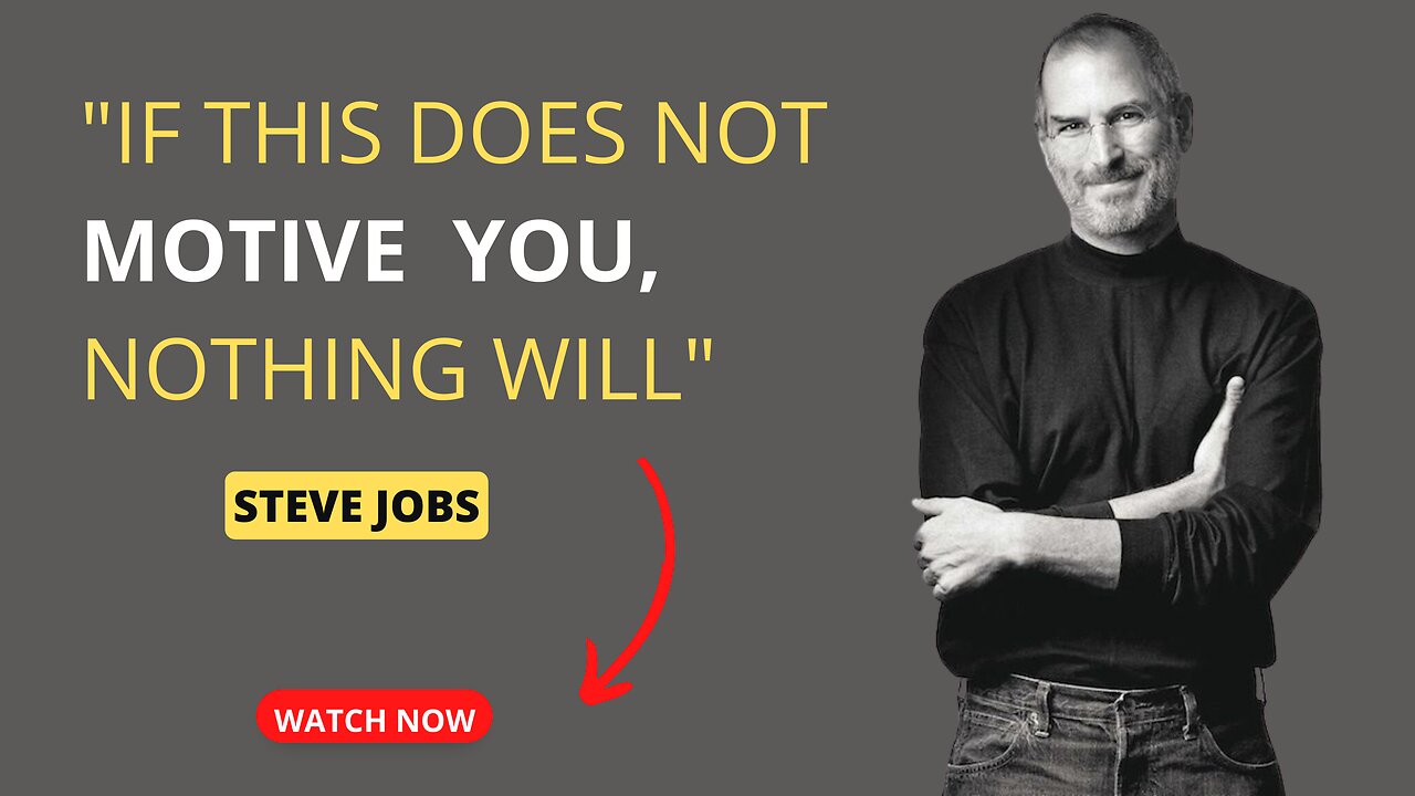 One of the Greatest Speeches Ever | Steve Jobs