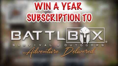 WIN A YEAR SUBSCRIPTION TO BATTLBOX!