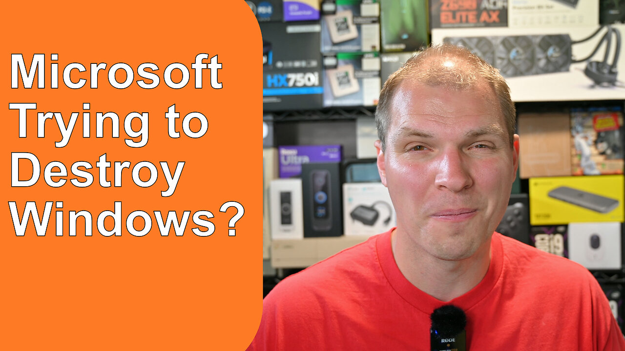 Microsoft Trying to Destroy Windows?