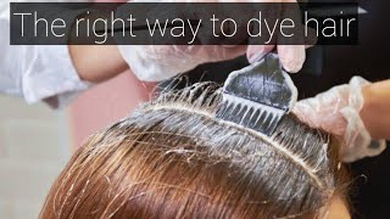 The right way to dye hair,hair dye for grey hair,hair dye remidy in urdu,,hair dye by api ji k ideas