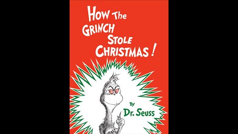 Kids Book Read Aloud: How the Grinch Stole Christmas