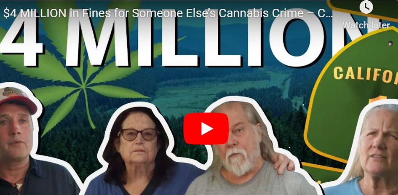 Humboldt cannabis farmers declare UNCONSTITUTIONAL!