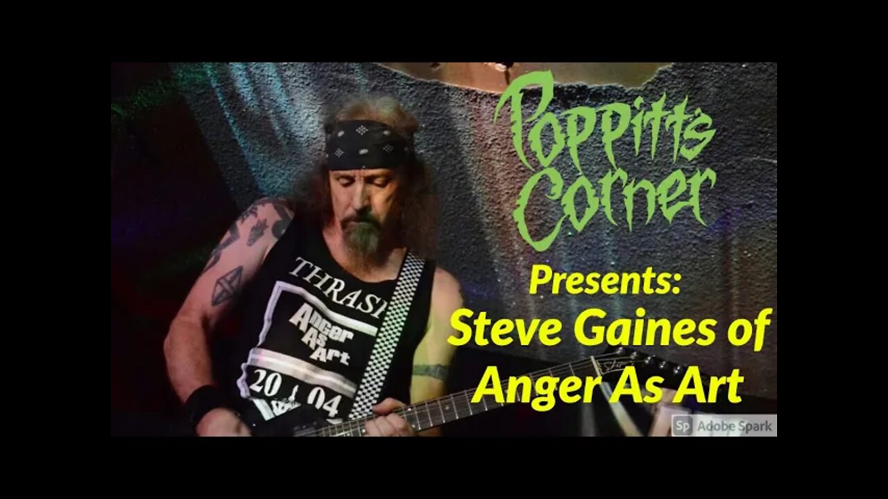 PC | Steve Gaines of Anger As Art and Bloodlust