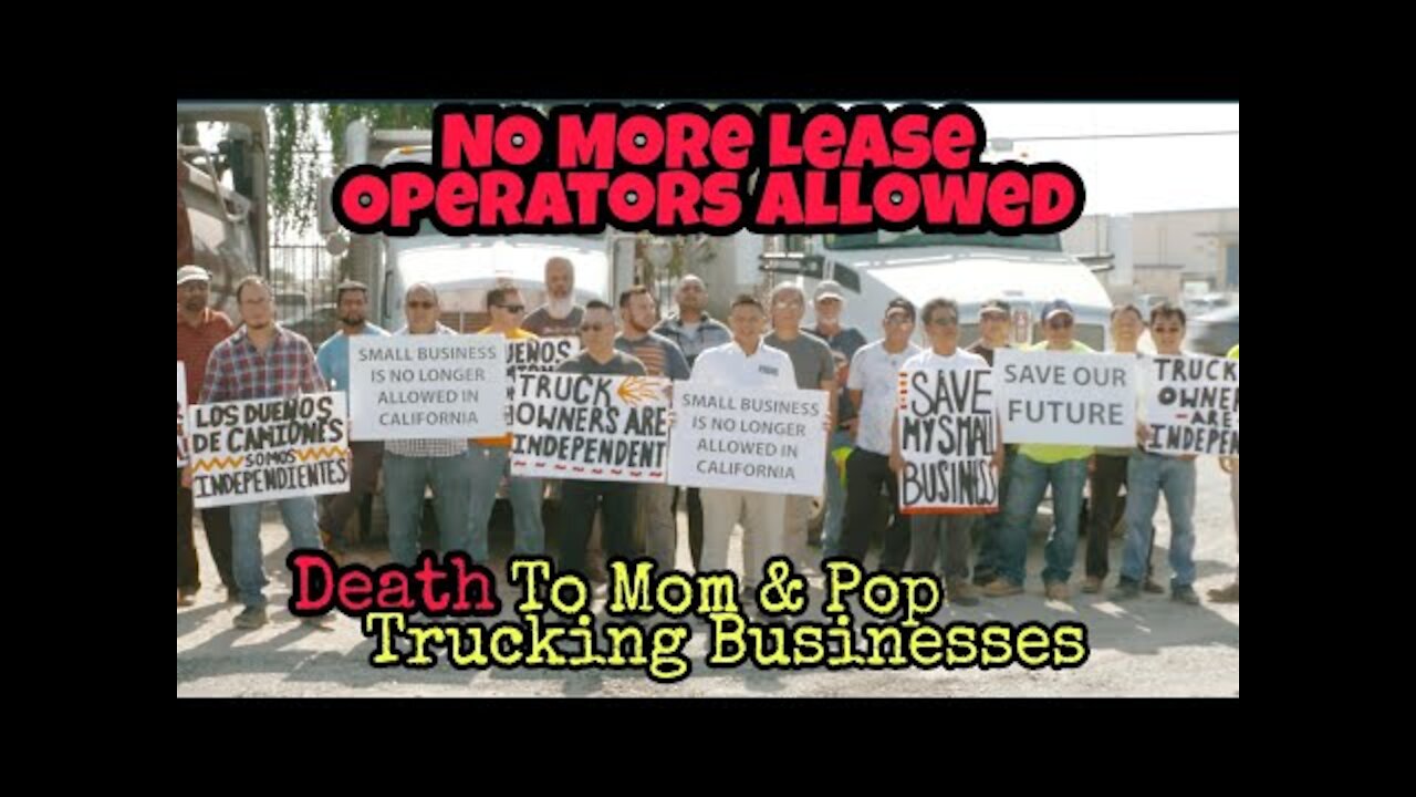 Thousand Of Truck Drivers Will Loose Their Jobs