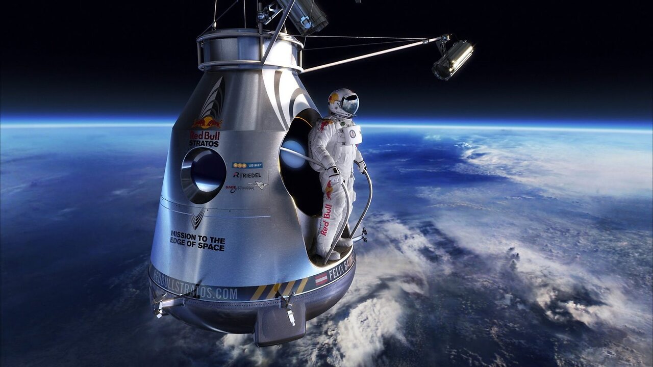 Jumping from the Edge of Space - Red Bull Space Dive | Extreme Adventure