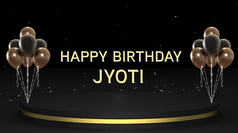 Wish you a very Happy Birthday Jyoti