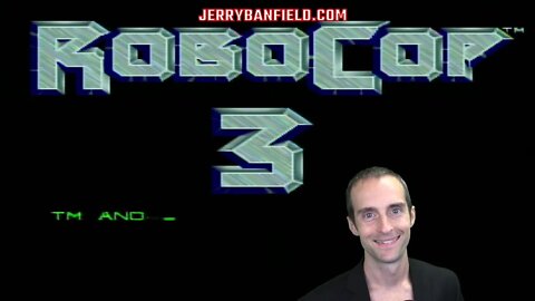 RoboCop 3 on SNES First Play!