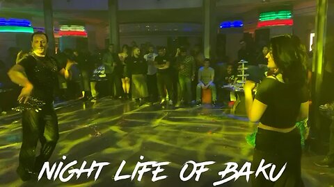 Night life of Baku