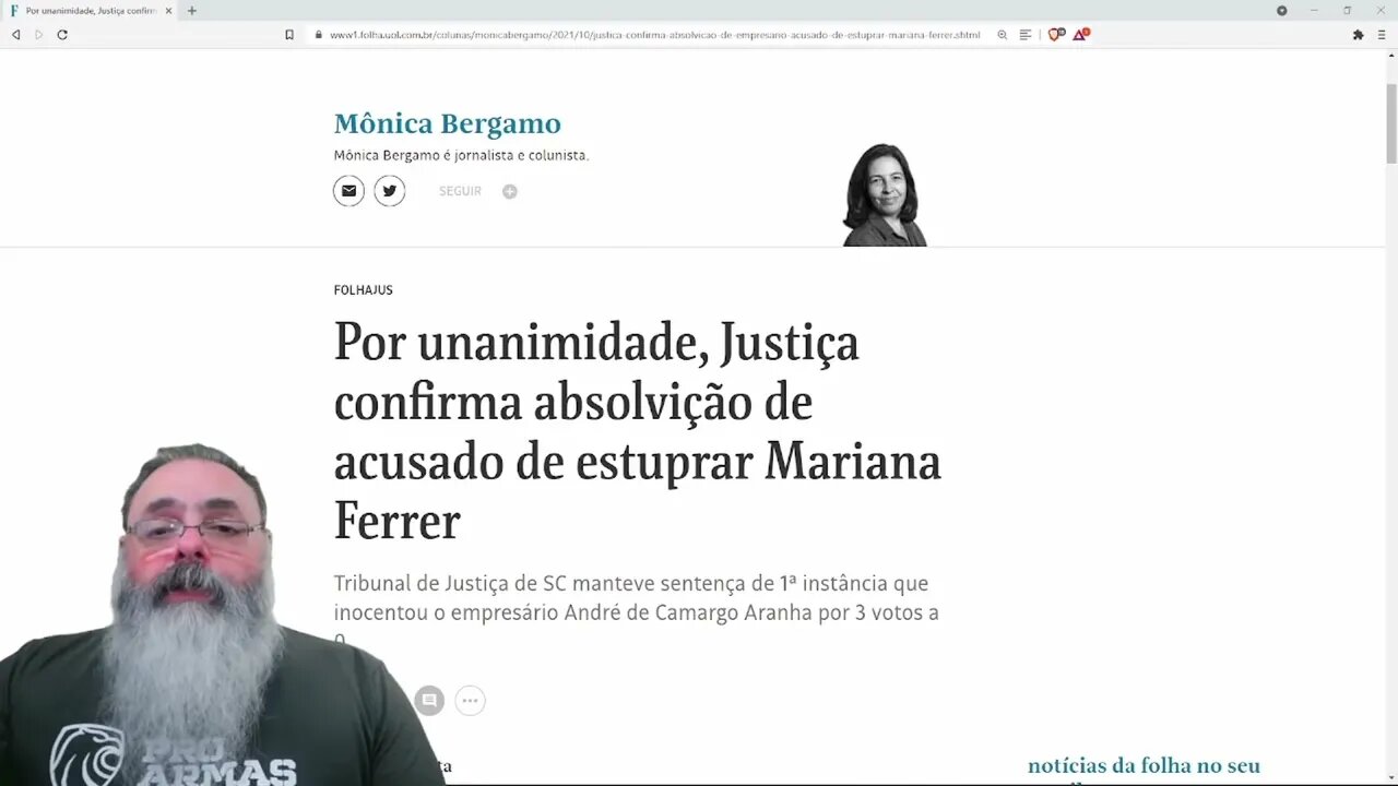 Justiça absolve André das acusações de Mariana Ferrer — PETER TURGUNIEV