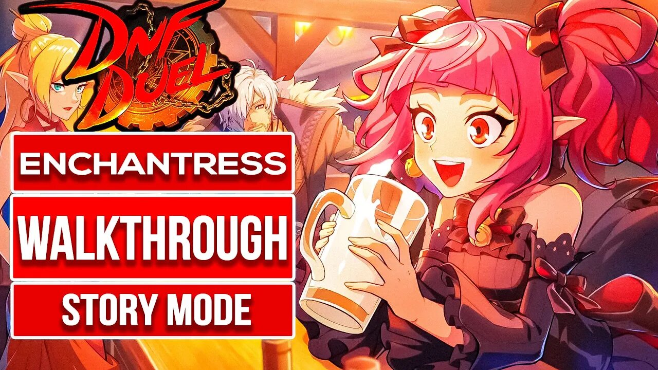 DNF DUEL ENCHANTRESS STORY MODE | JAPANESE DUB | Gameplay Walkthrough No Commentary