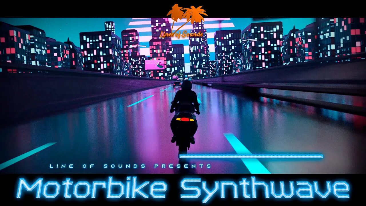 🎧 Retrowave Driving Music - Motorbike Synthwave | Retrowave / Chillwave / Vaporwave / Synthpop