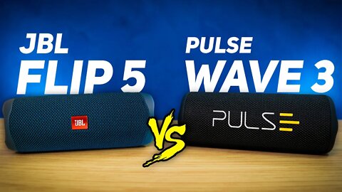 JBL FLIP 5 vs PULSE WAVE 3 | QUAL É A MELHOR OPÇÃO HOJE?