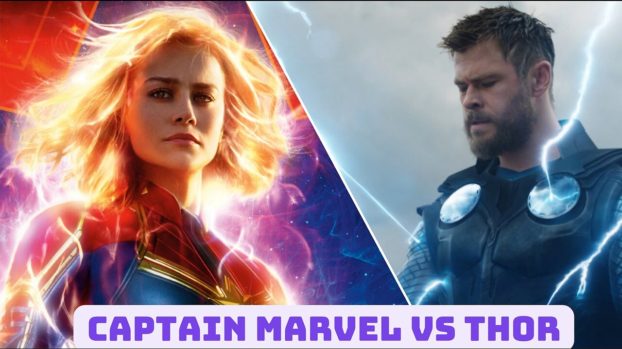 Captain Marvel vs Thor: Who Will Win? #CaptainMarvelVsThor #Thor #CaptainMarvel