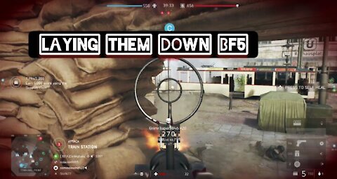 laying them down — Battlefield 5