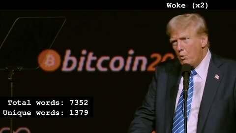 Donald Trump's Coin Dictionary (Bitcoin 2024 Keynote Sliced)