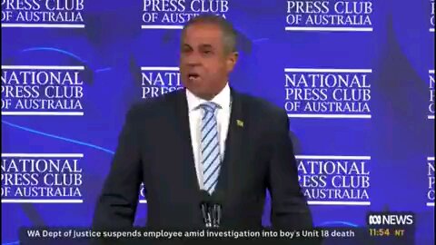 Another Freudian slip this time from the ambassador of Israel to Australia