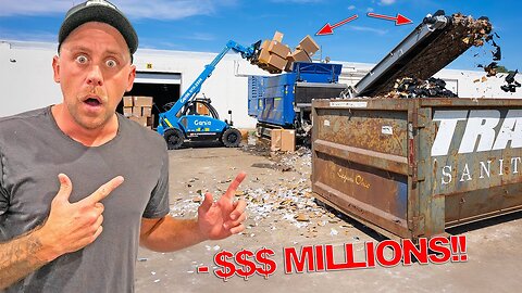 HUGE Business Loss! Shredding Millions Of Dollars Worth Of Merch.