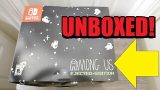 Unboxing the AMONG US EJECTED EDITION for the Nintendo Switch