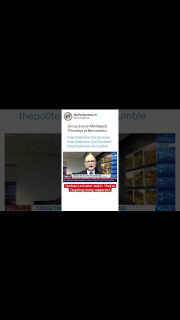 They said the quiet part out loud. Political targeting.