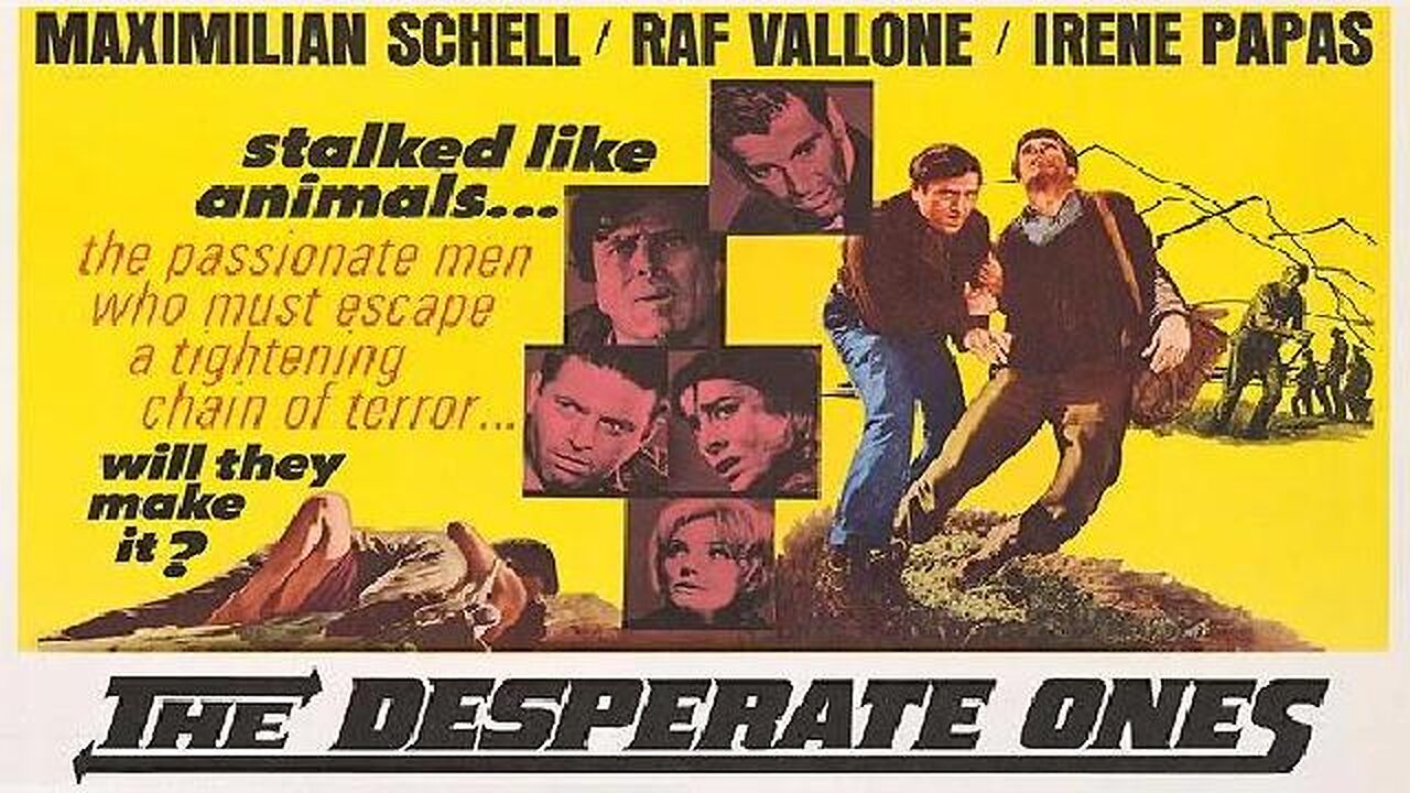 THE DESPERATE ONES 1967 Polish Brothers Imprisoned in Soviet Gulag Escape FULL MOVIE Enhanced VHS