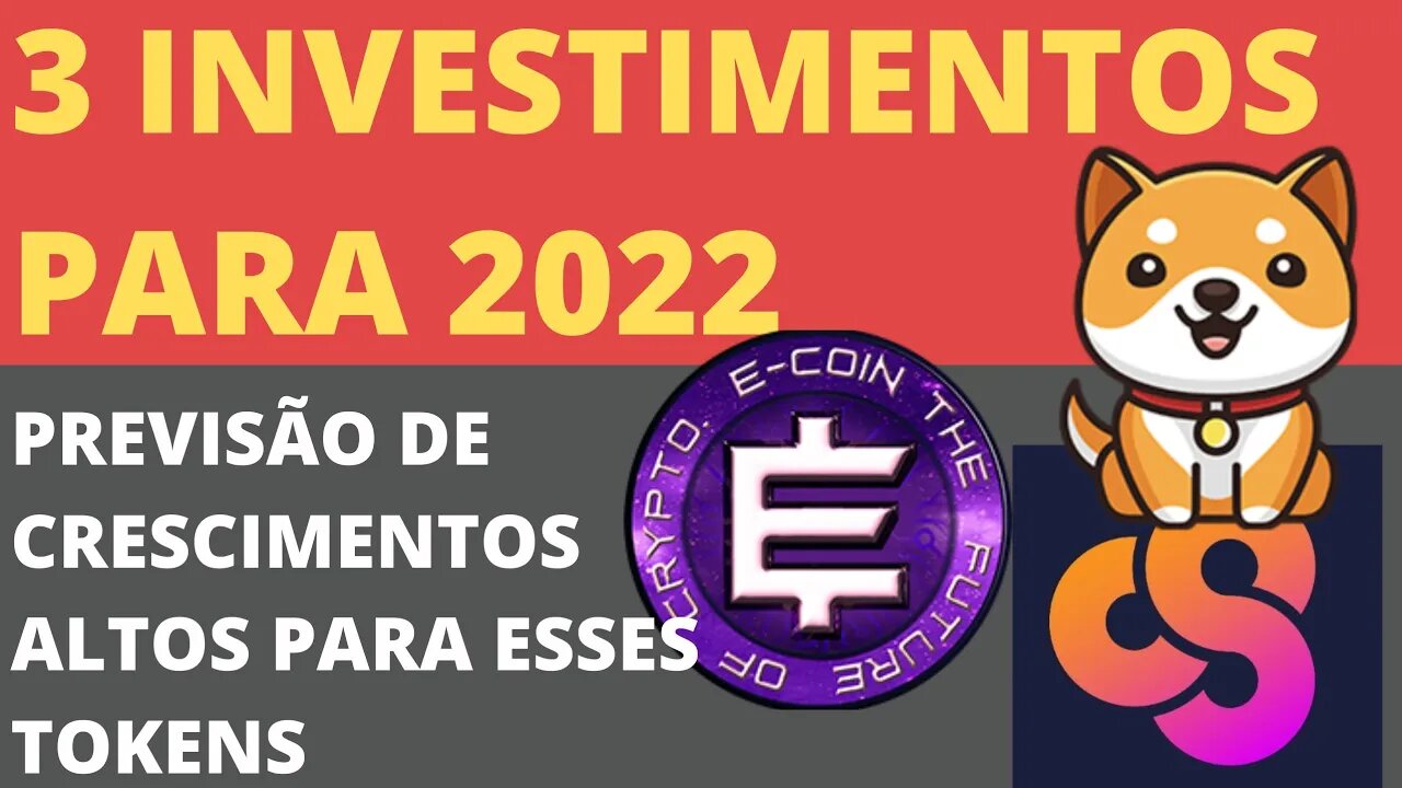 Meus 3 investimentos para 2022 #ecoinfinance #coinshopp #babydoge - 23