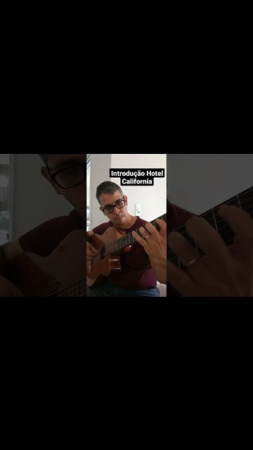 Introdução de Hotel California baseado na versão acústica. #violão #auladeviolão