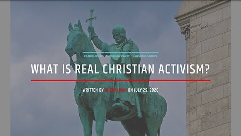 What Is Real Christian Activism?