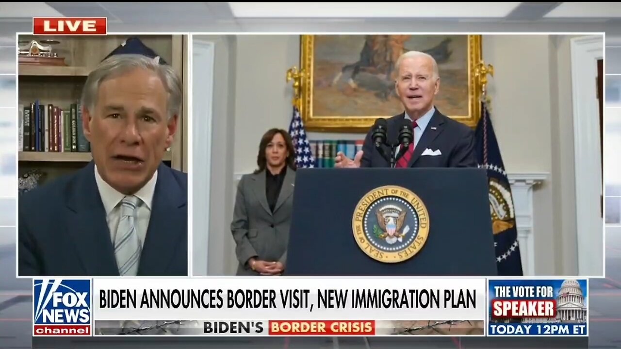 Biden's Border Plan Will Entice MORE People To Come Illegally: Gov Abbott