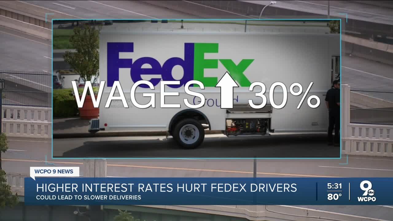 FedEx contractors say deliveries could slow as interest rates increase